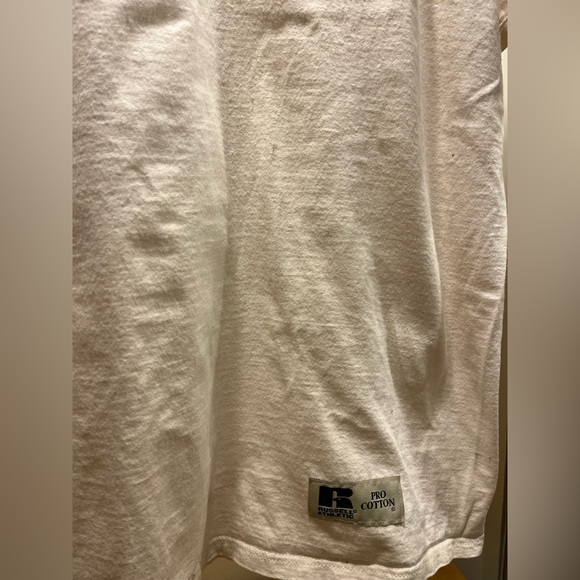 RUSSELL pro sport ‘Tai Chi Etc’ vintage tee; 💯 thick combed cotton, made in USA - Picture 7 of 10